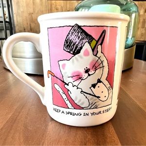 Vintage Hallmark Mug Mates Cat Mug
